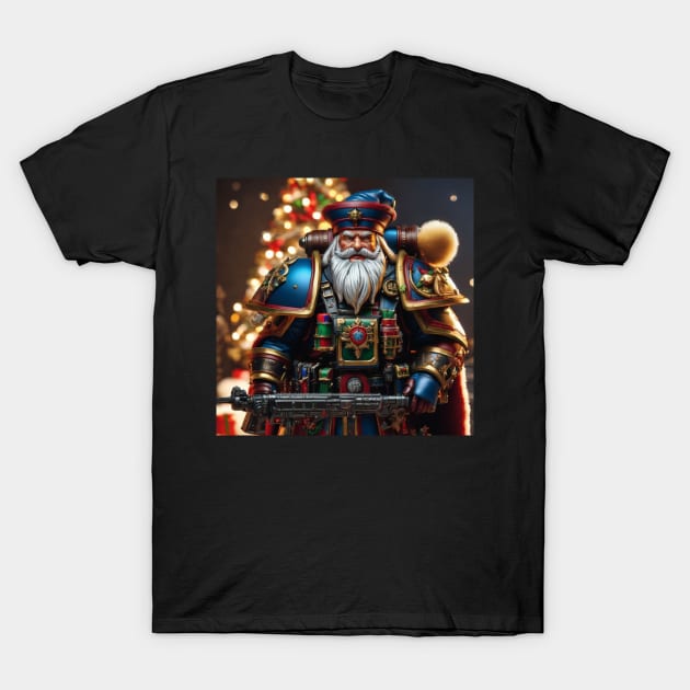 Primarch Santa T-Shirt by Psychosis Media
